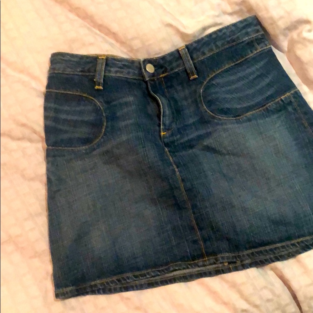Paper Denim and Cloth jean skirt